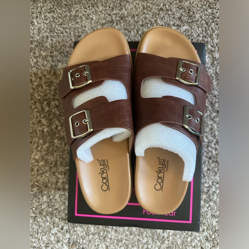 New Corkys buckle sandals - Picture 2 of 4